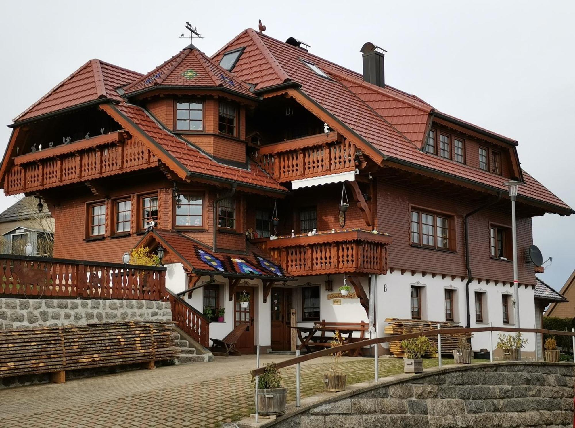 Ferienwohnung Steinbuehlschloessle Schönwalde エクステリア 写真