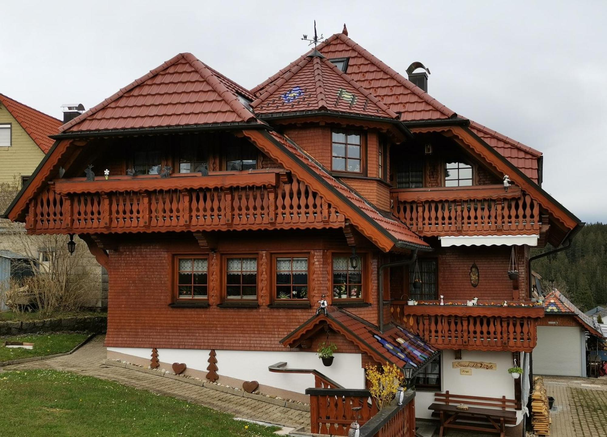 Ferienwohnung Steinbuehlschloessle Schönwalde エクステリア 写真